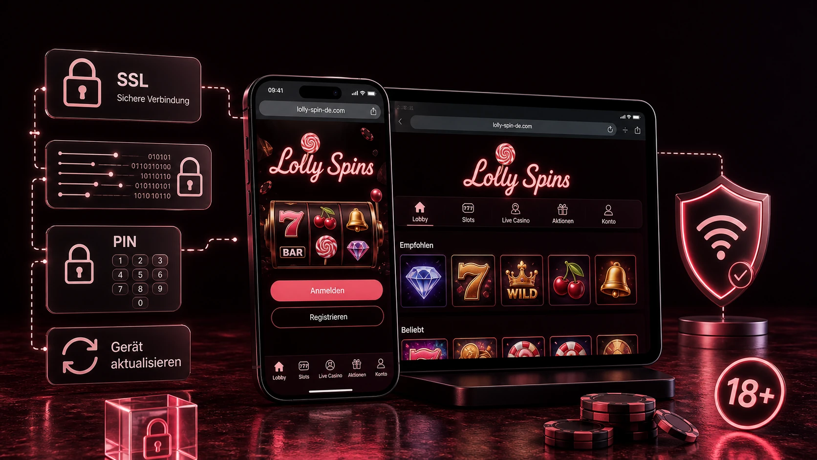 Sicherheit beim mobilen Casino