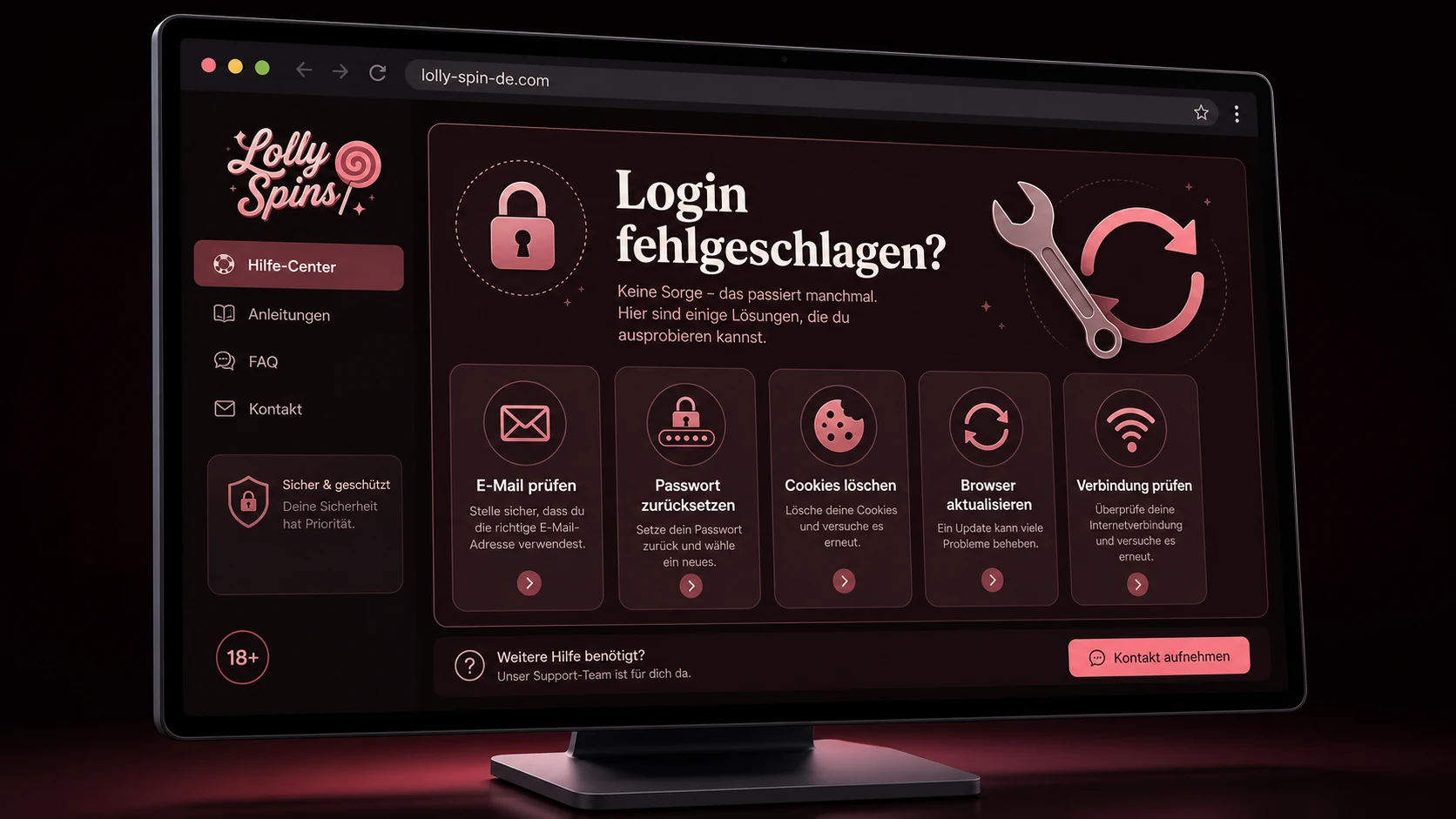 Häufige Login-Probleme und mögliche Lösungen